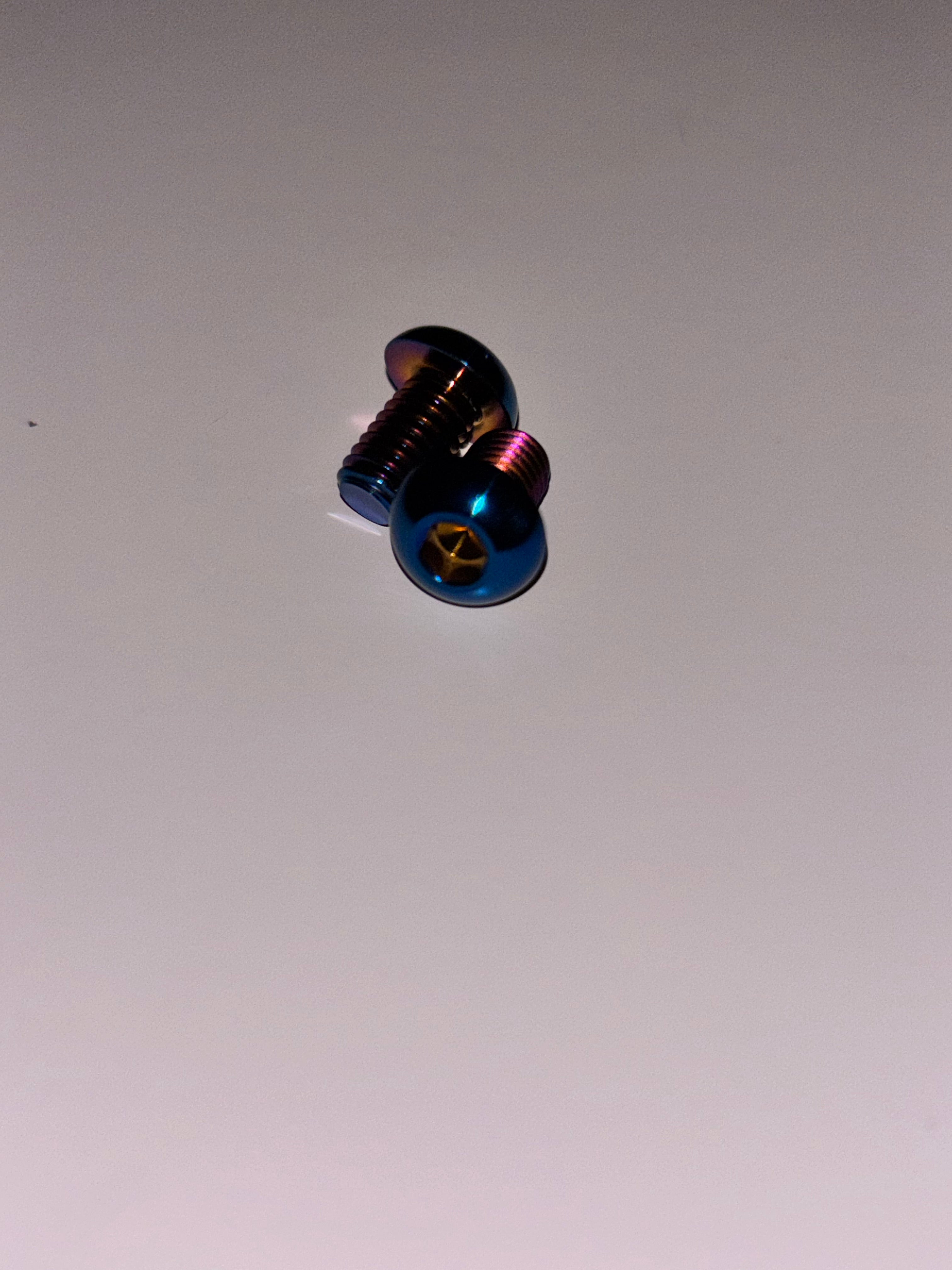 E-Moto chain guard titanium