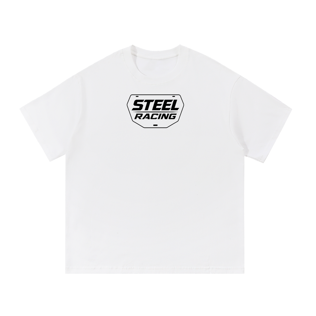 steelracing plate Cotton T-Shirt