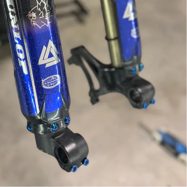 Fork Guard Titanium bolts for Yozma