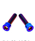 Titanium caliper bolts