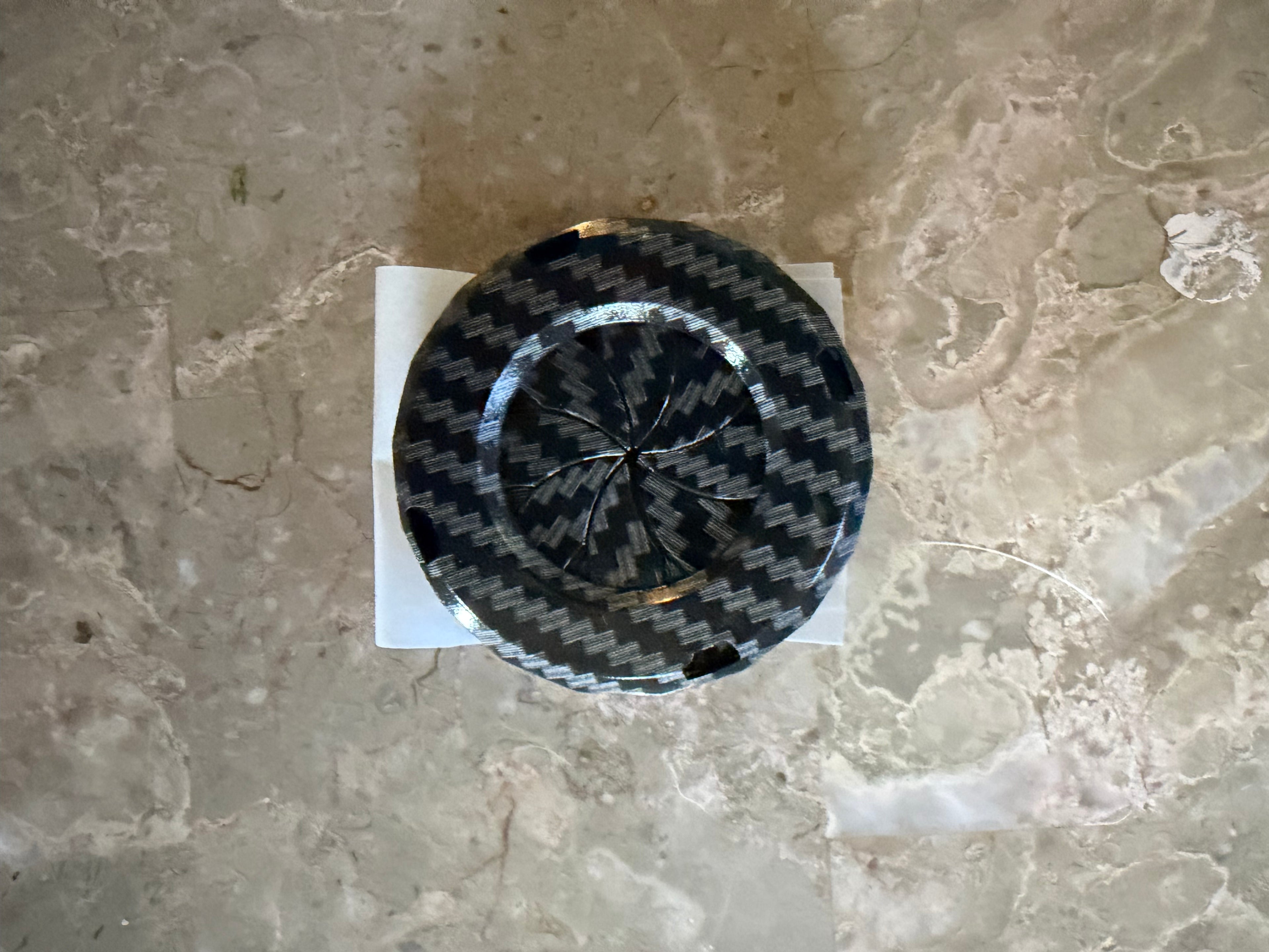 FAKE Carbon Fiber key ignition cover