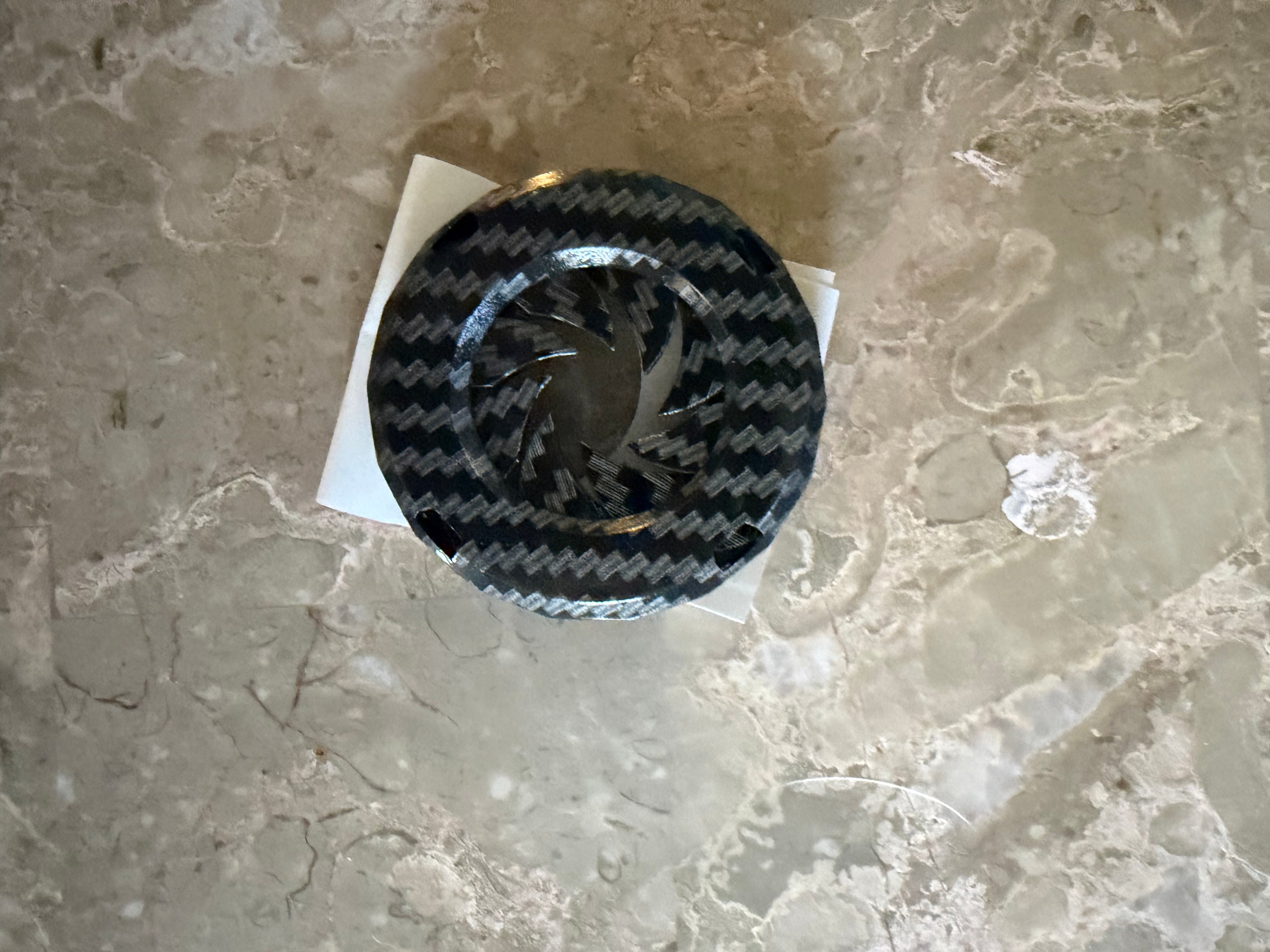 FAKE Carbon Fiber key ignition cover