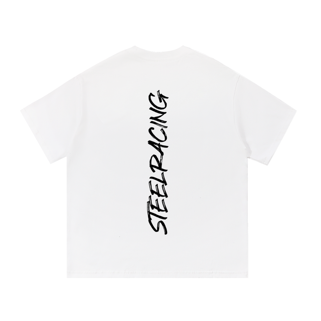 steelracing plate Cotton T-Shirt